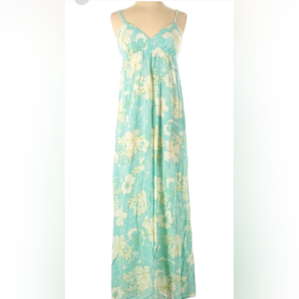 Floral Print Maxi Sun Dress